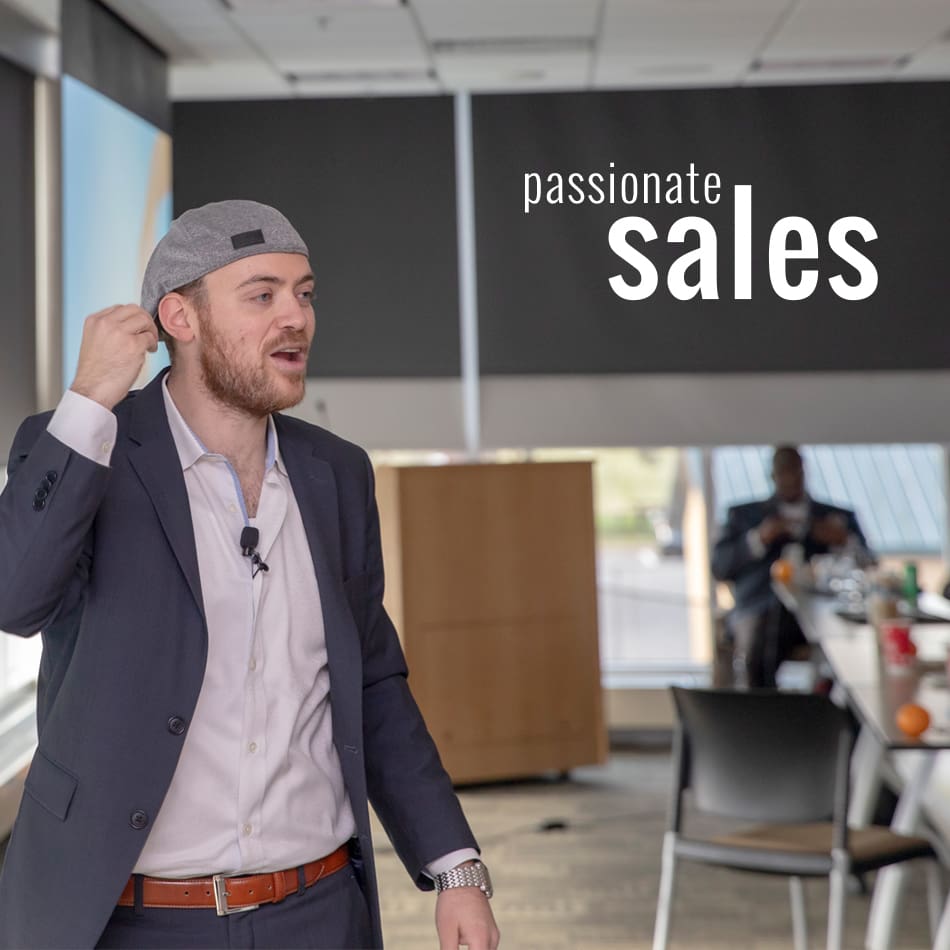 Passionate Sales Speech Image